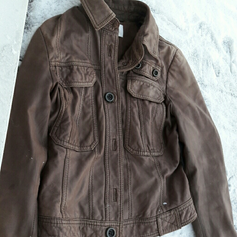 Everyday French leather jacket