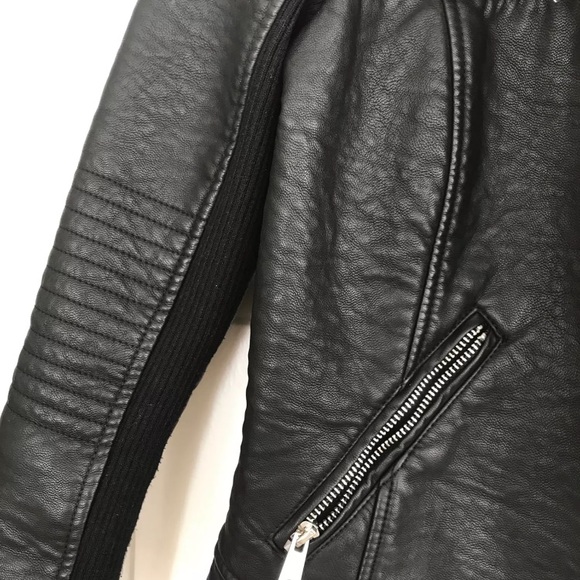🎊24 hour price drop🎊Zara fur leather jacket - Picture 2 of 4