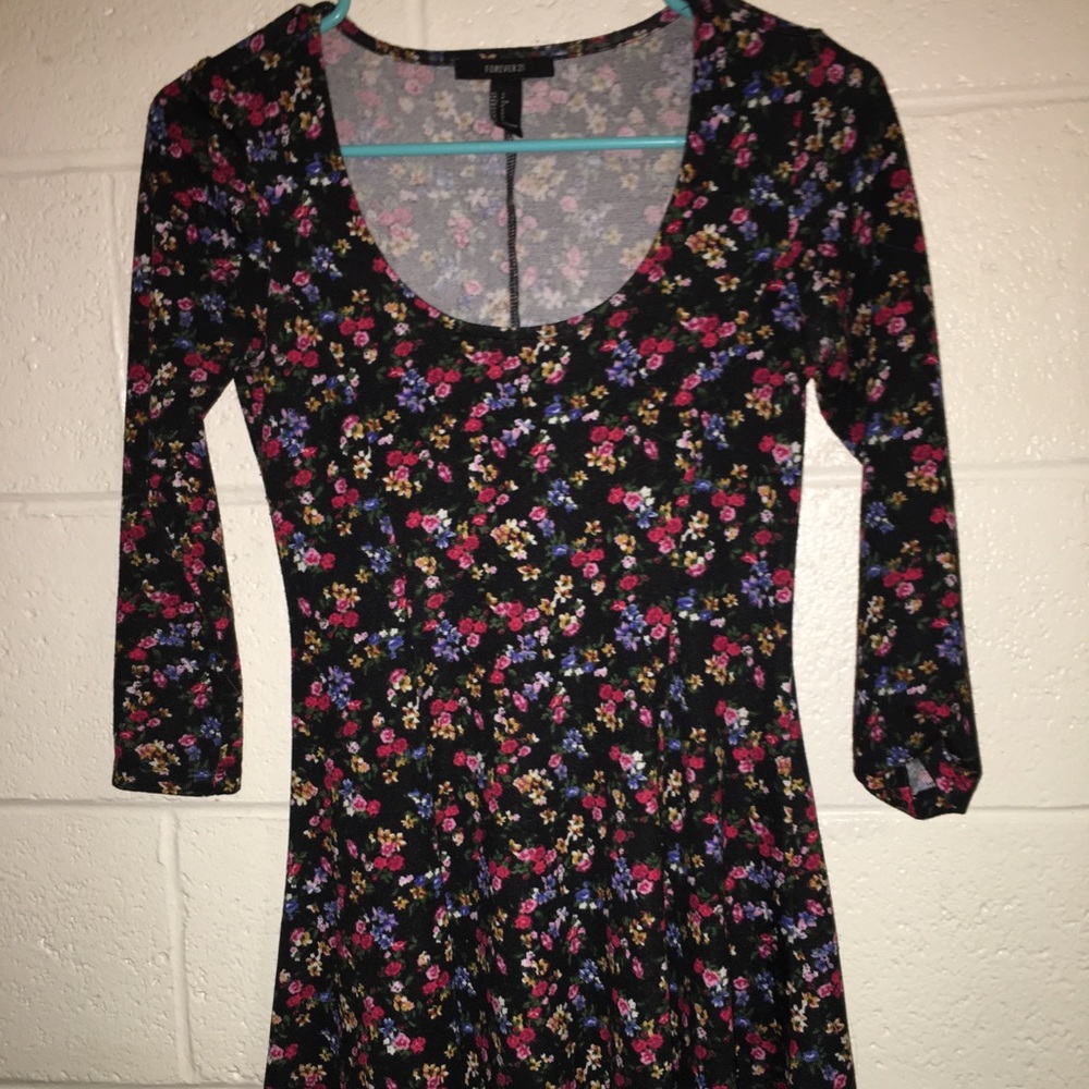 Floral print forever 21 dress
