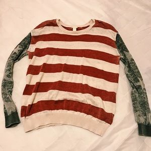 24 Hour Sale:USA themed Sweater
