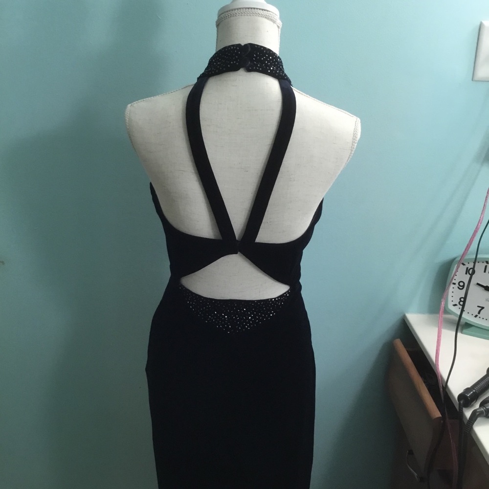 Formal Velveteen Dress