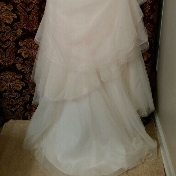 Galina Strapless Organza Trumpet Size 6 KP3622 nwt - Picture 5 of 8