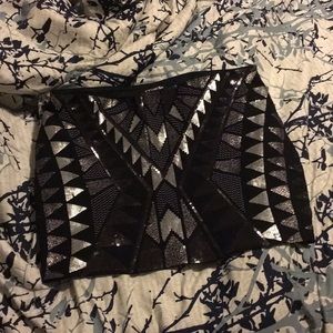 Very Elegant sequins skirt from Express!