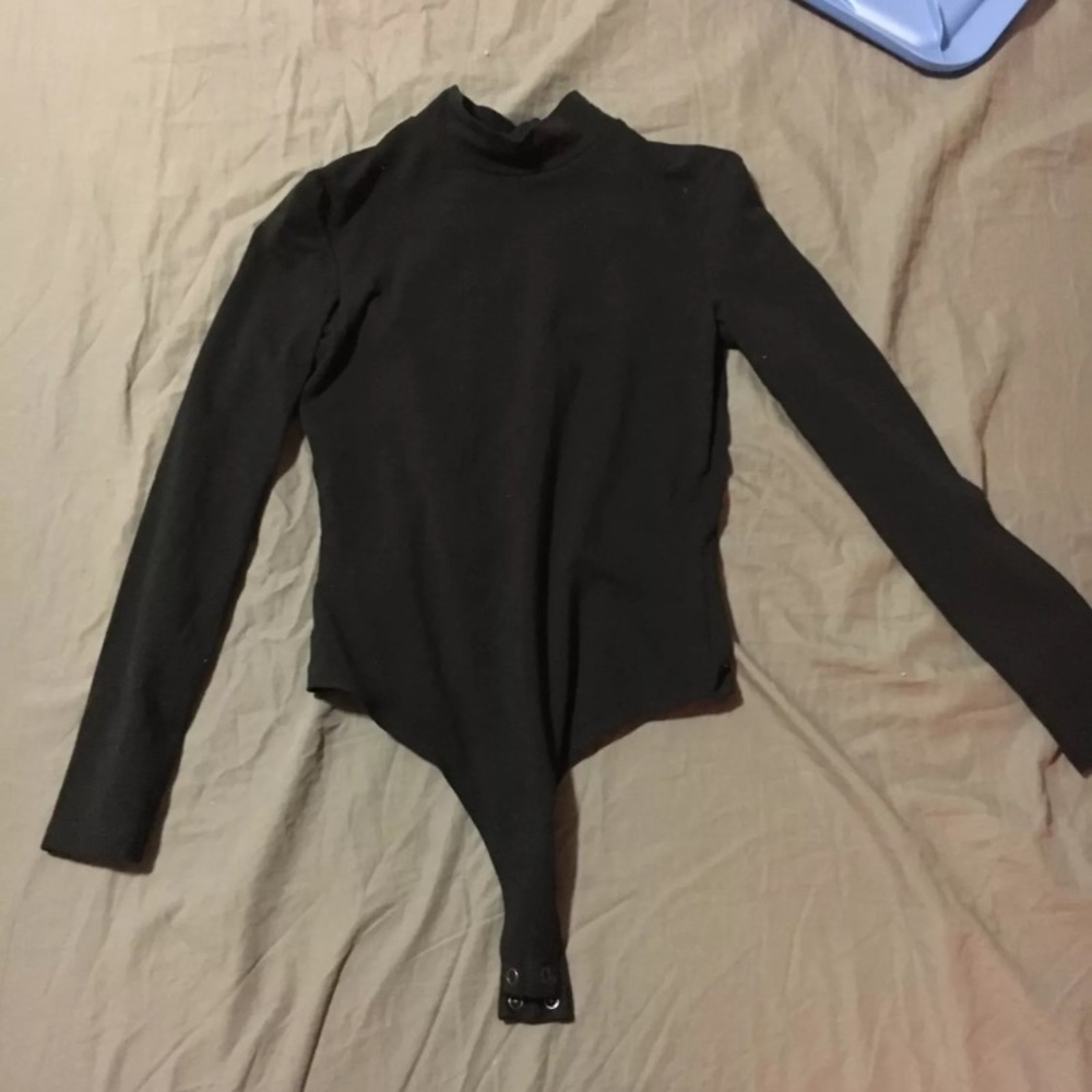 American Apparel Turtleneck Bodysuit