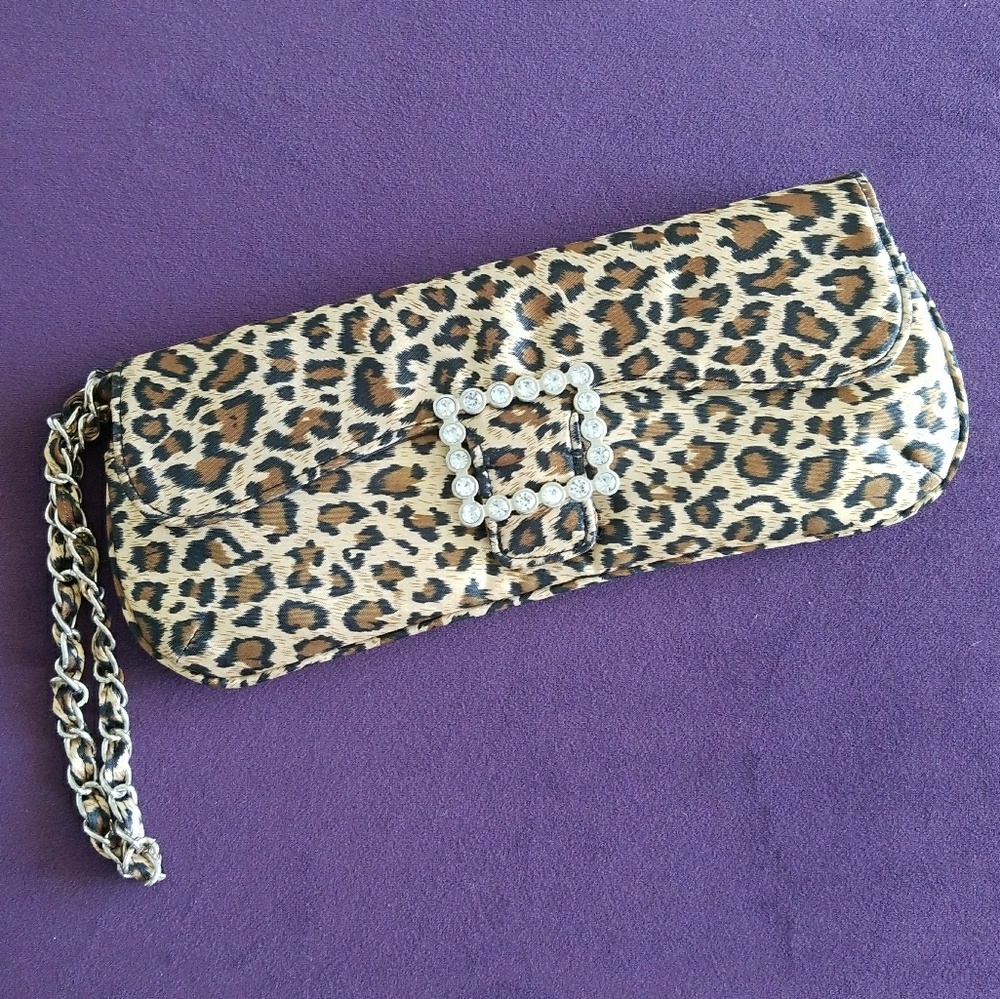 Old Navy Leopard Print Women's Clutch