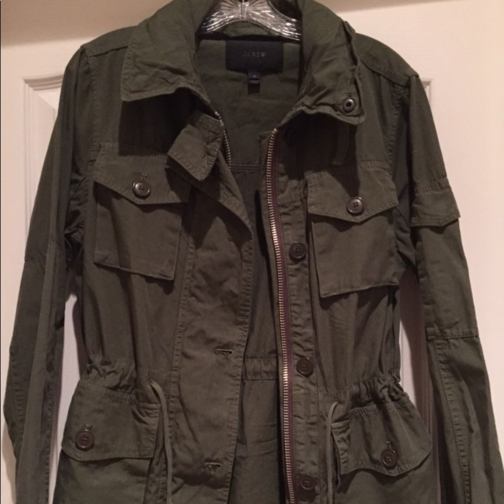 J. Crew Olive Green Field Mechanic Jacket
