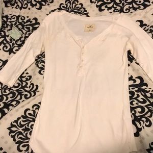 Hollister quarter sleeve