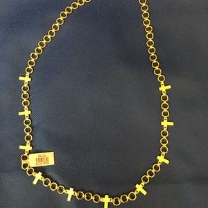 Golden Cross Necklace
