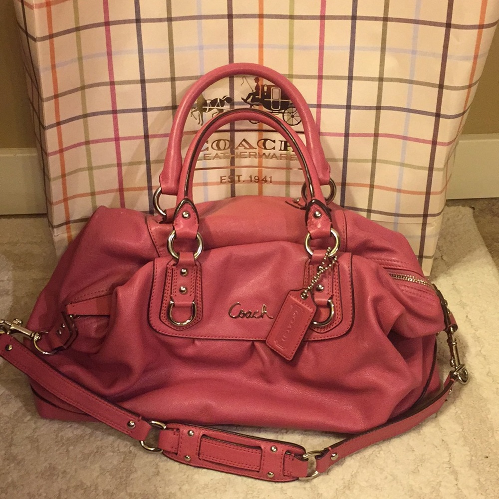 Coach Leather Carryall