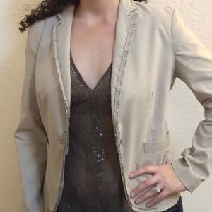 💥 FINAL SALE 💥 Banana Republic Flirty Tan Blazer