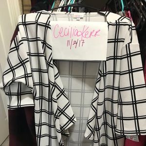 Lularoe shirley plaid