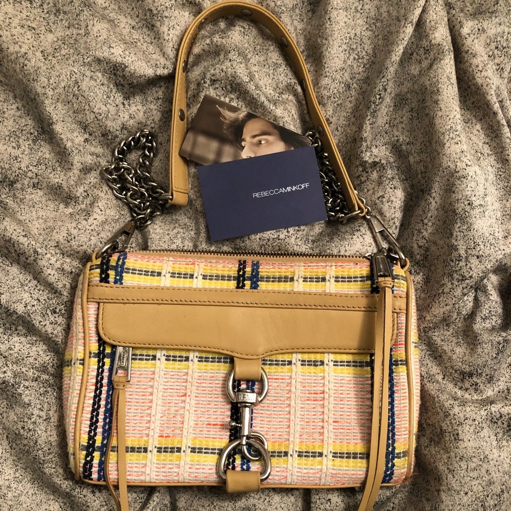 Rebecca Minkoff Woven Mini M.A.C. Crossbody Bag