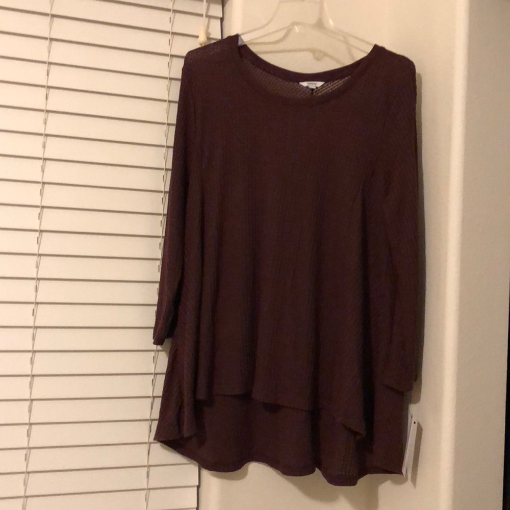 Burgundy Sweater
