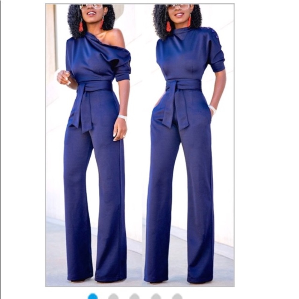 NEW Classy Blue Jumpsuit