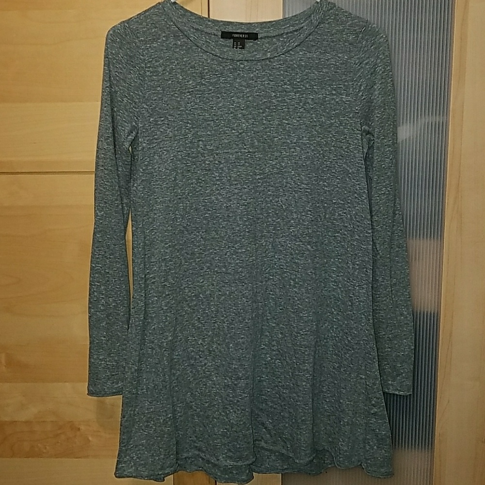 Forever 21 long sleeve tee shirt dress