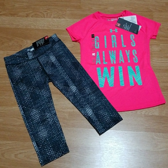 Under Armour Other - NWT Girl Under Armour Heat Gear Outfit
