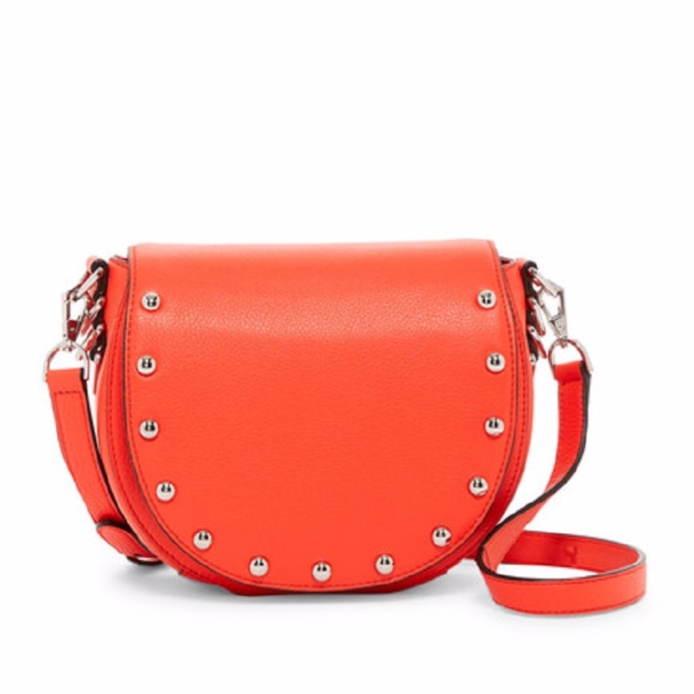 Rebecca Minkoff Unlined Leather Saddle Cross Body