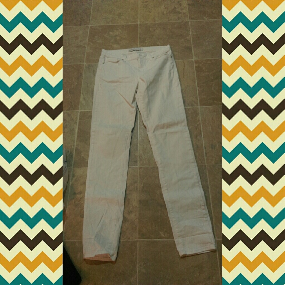 SOLD Just USA white skinny pants size 11