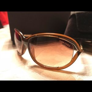 Tom Ford Jennifer Sunglasses TF8 - 602 - Brown