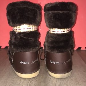 Marc Jacobs fur boots