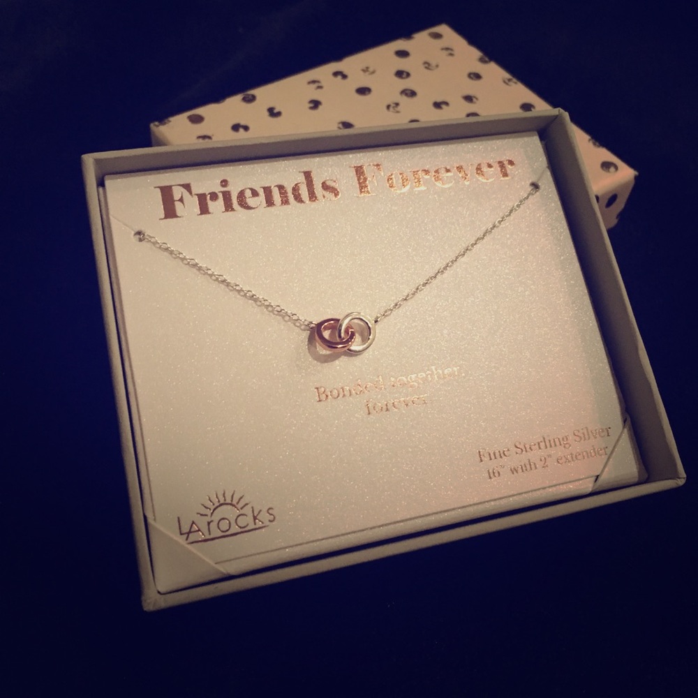 STERLING SILVER FRIENDSHIP NECKLACE