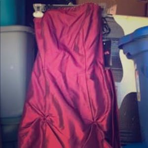 Burgundy Prom Dress