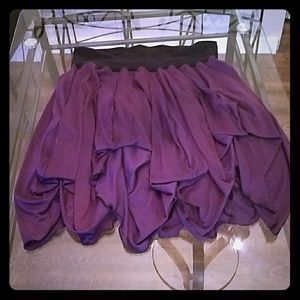 Gorgeous unique purple boutique hand made skirt