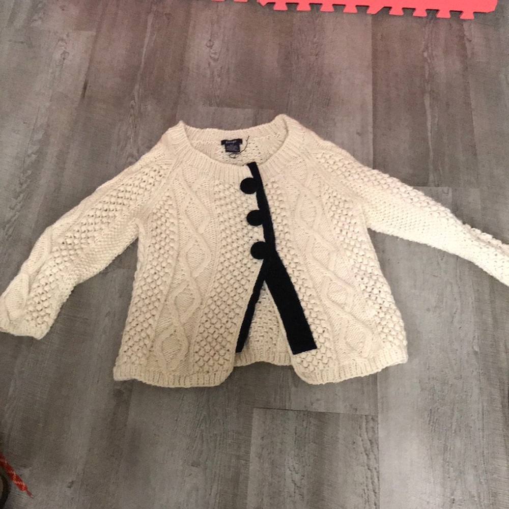 Gauge sweater top, velvet