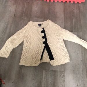 Gauge sweater top, velvet