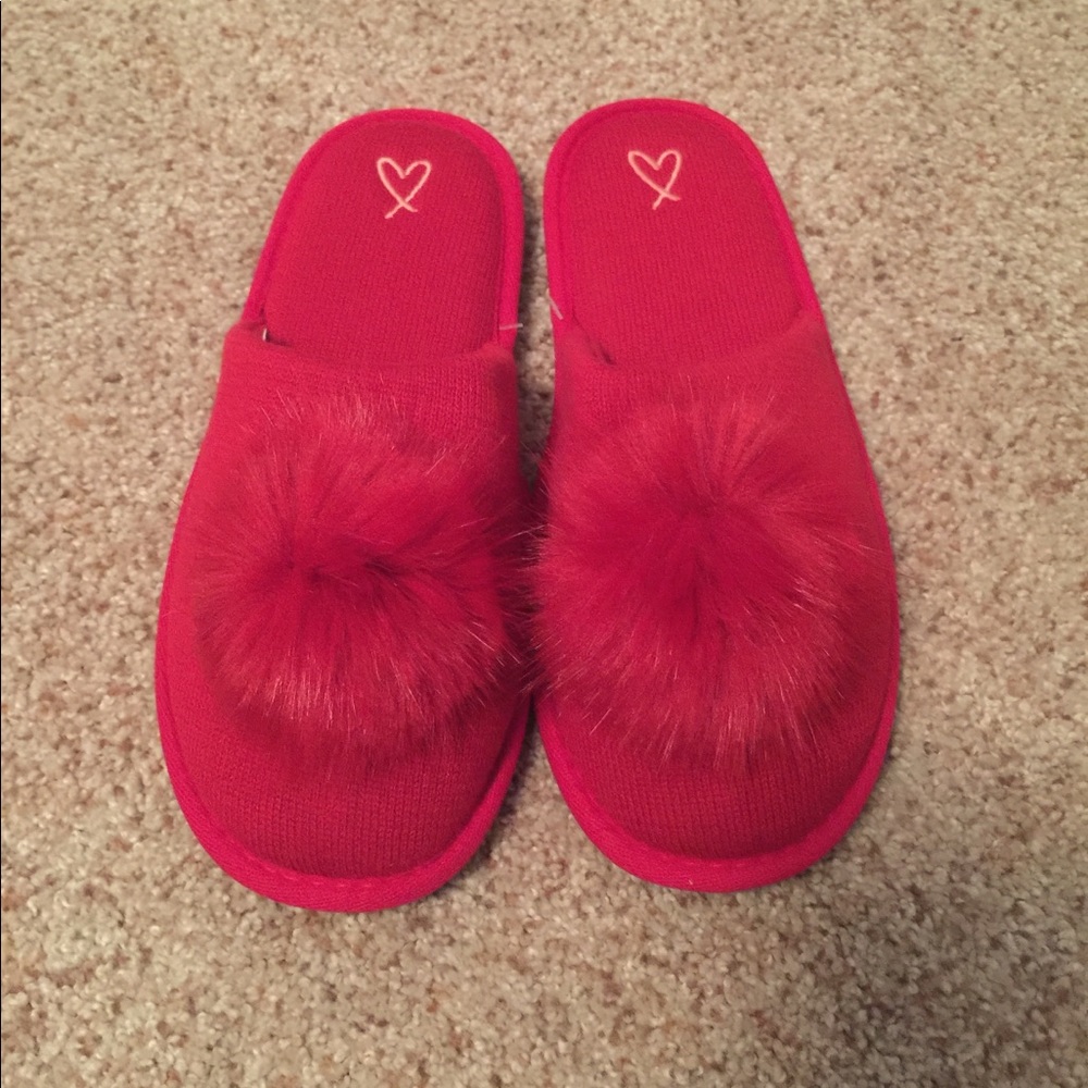 Victoria Secret Pom-pom slipper