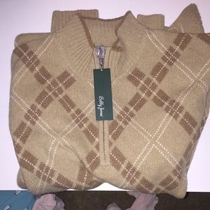 Bobby Jones Zip Up Sweater