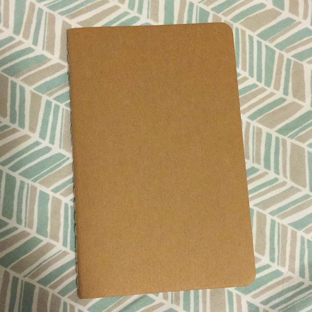 Moleskin mini notebook