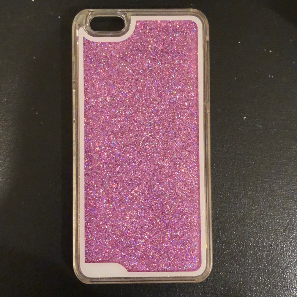 Pink Sparkle iPhone 6 Plus/ 6S plus/ 8 plus