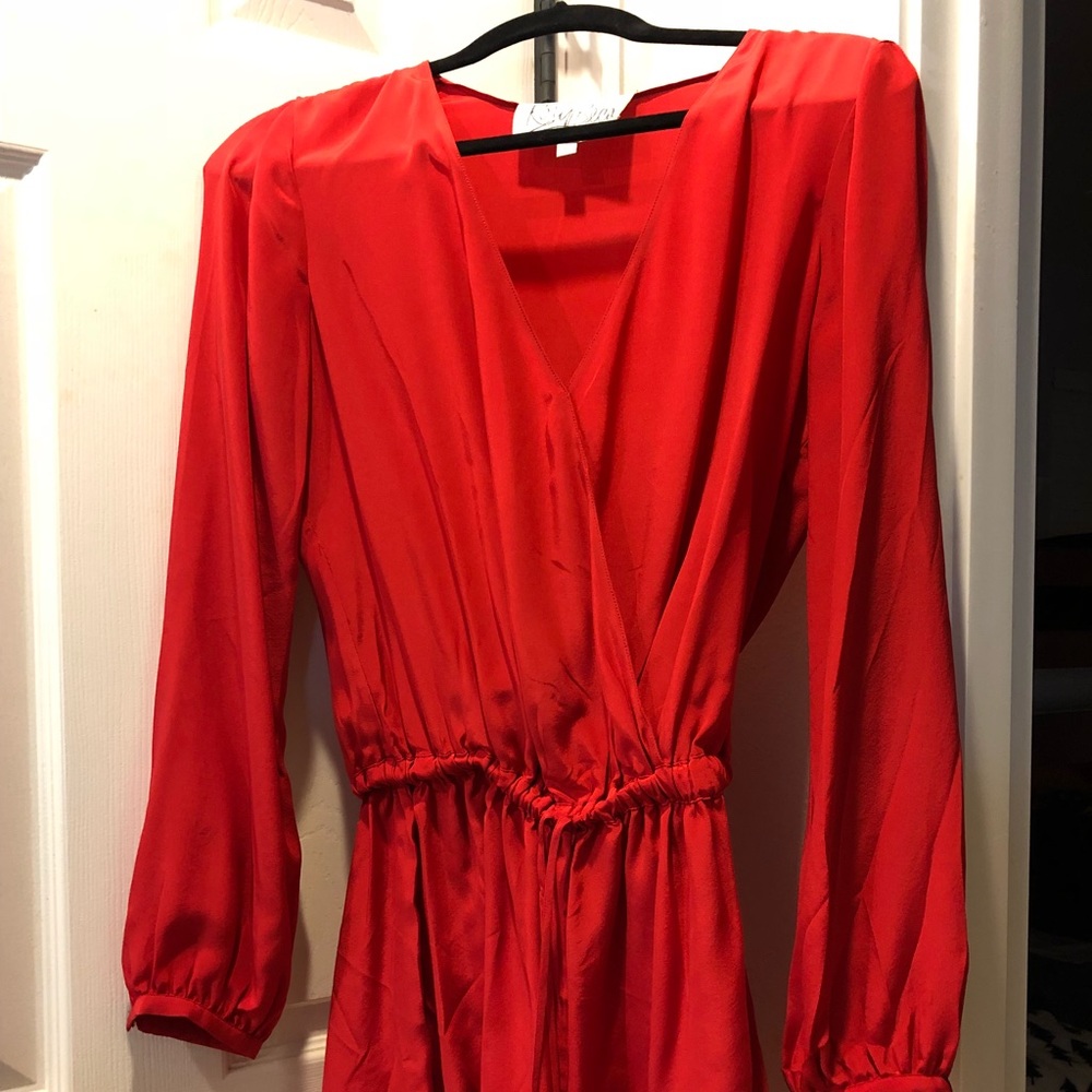 Rory Becca silk romper medium