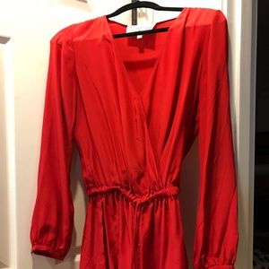 Rory Becca silk romper medium