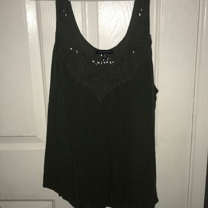 Green tank top