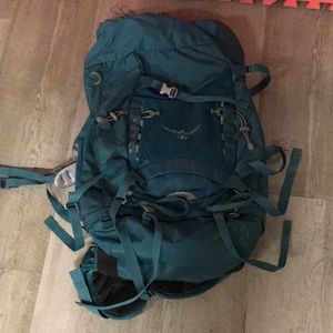 Osprey backpacking back pack