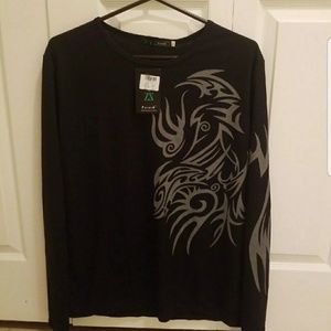 Men's xtra large light weight long sleeve shirt