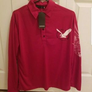 New men's xl polo embellished