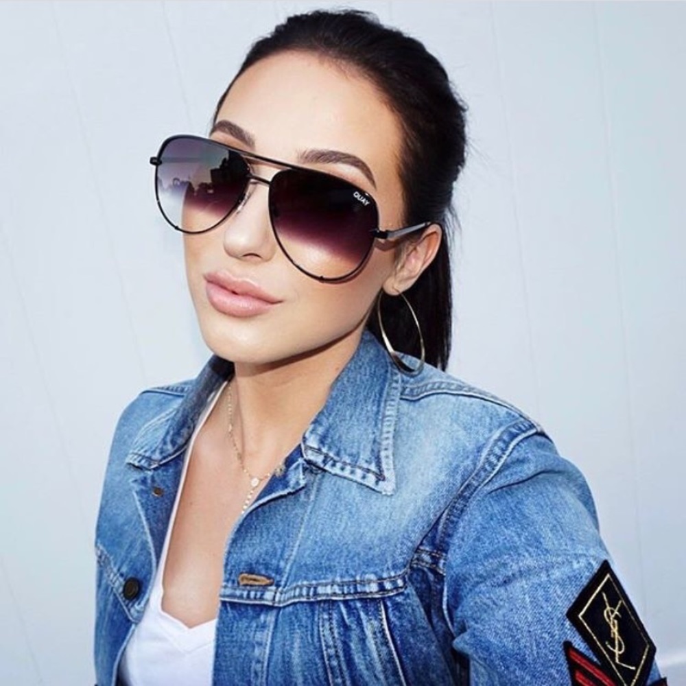Black Fade High Key DesixQuay Sunnies