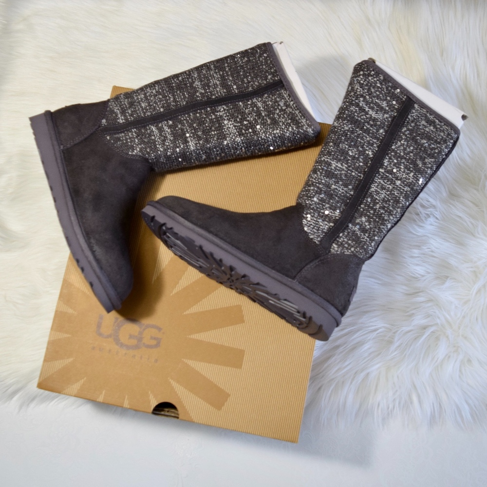 UGG Australia Camaya Sequin Charcoal