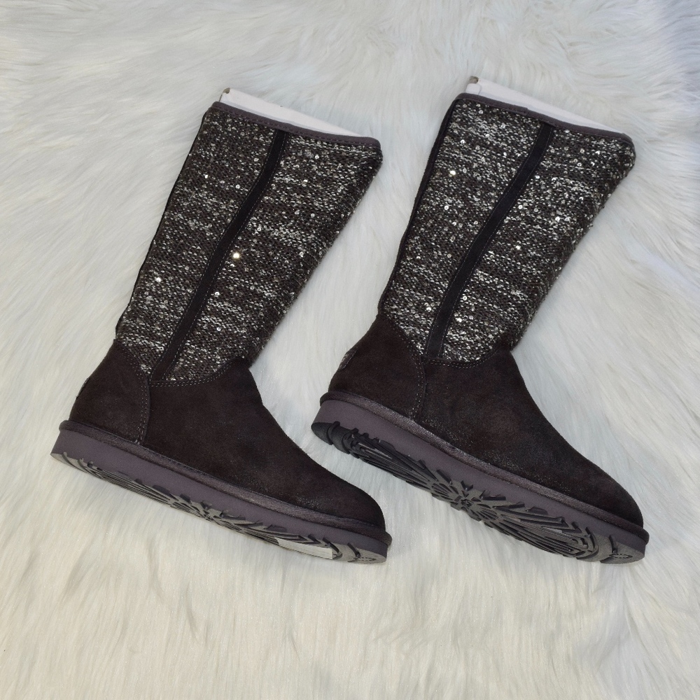 UGG Australia Camaya Sequin Charcoal - Picture 2 of 7