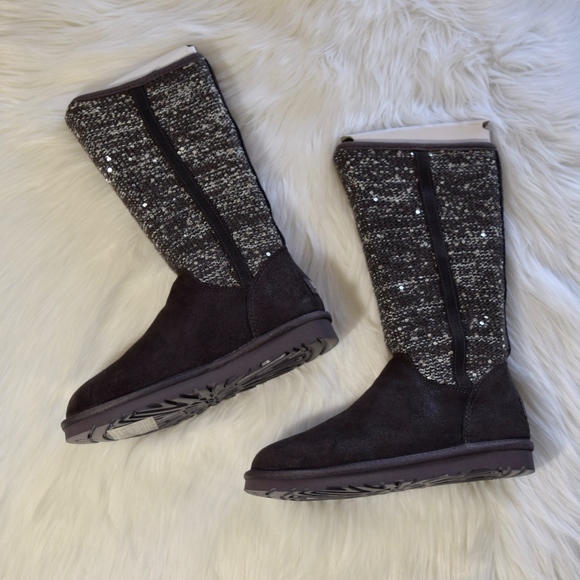 UGG Australia Camaya Sequin Charcoal - Picture 3 of 7