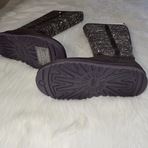 UGG Australia Camaya Sequin Charcoal - Picture 5 of 7