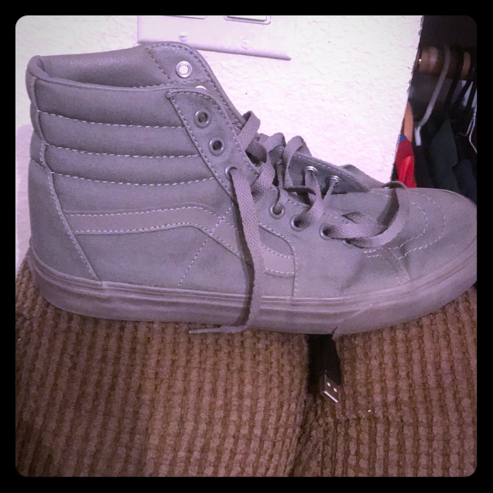all grey vans