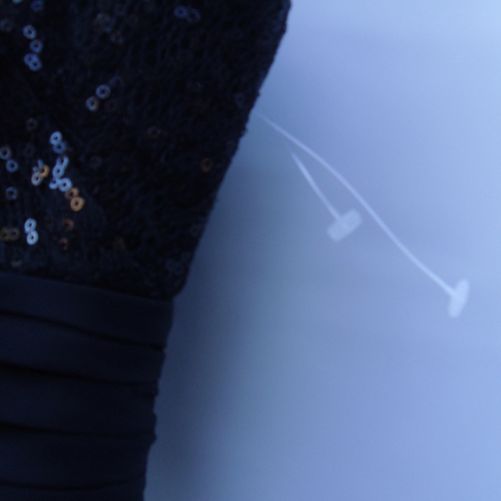 Hailey Logan by Adrianna Papell black Sequin Dress - Picture 4 of 6