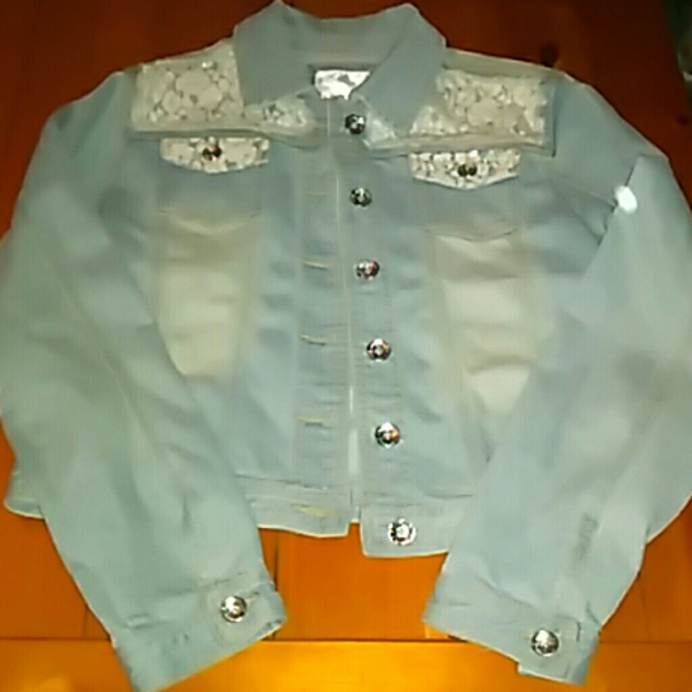 Justice  Girl's Jean Jacket size 18