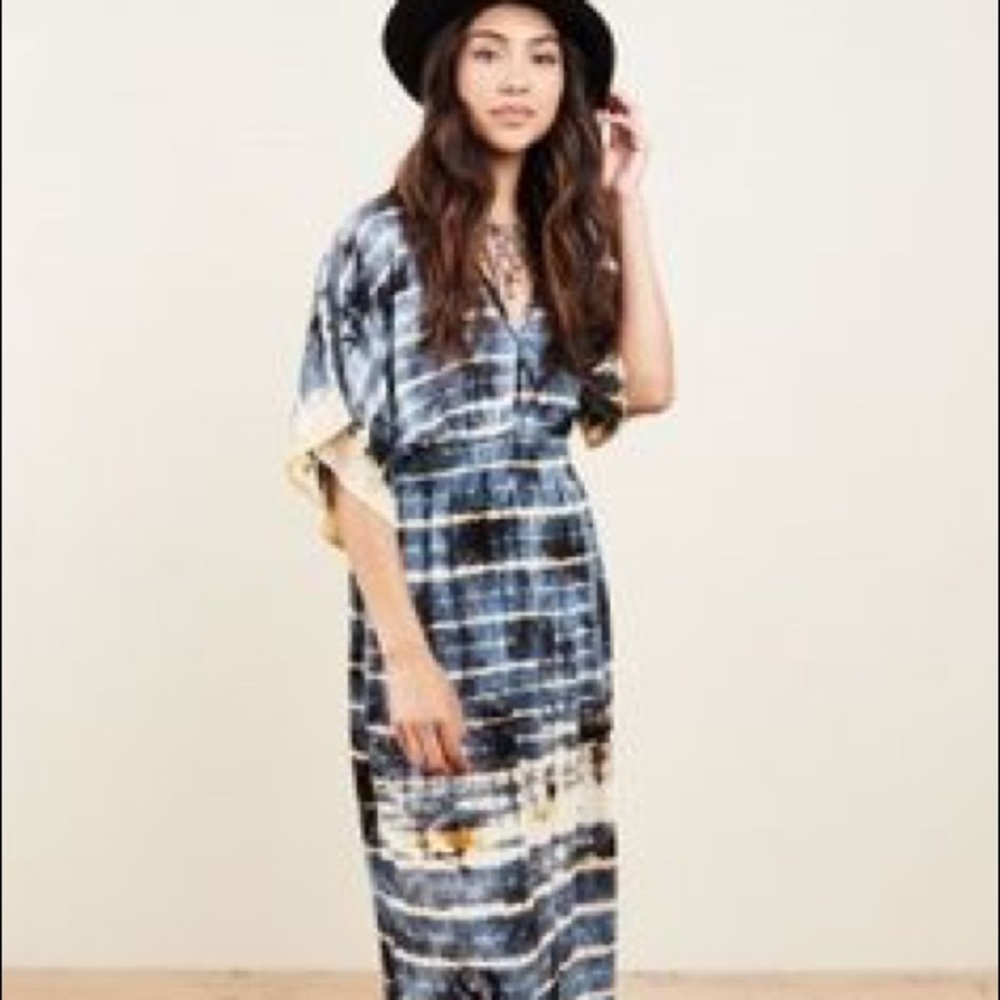Earthbound Trading Company Tie Dye Dress