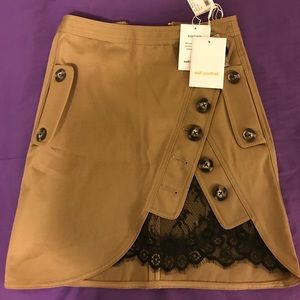 Self Portrait Utility Miniskirt size 0