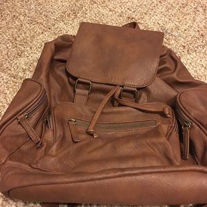 Massimo leather backpack